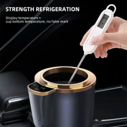 Summer Car Rapid Cooling Cup Essential For Iced Drinks Dual Heating And Cooling Use All Season Universal Portable Mini Fridge