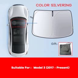 For Tesla Model Y YL 3 Highland Juniper 2017-2025 2026 Car Sun Shade Front Window Shade Visor Glass Roof Skylight UV Protection