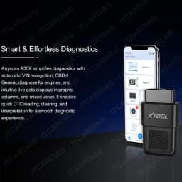XTool Anyscan A30X OBD2 Scanner 26 Reset Service Code Reader TPMS Airbag Oil Reset Seat Calibration Injector Code PK A30M A30D
