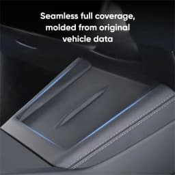 for Tesla Model Y Juniper/Launch Model3 2024 2025 2026 Anti-skid Pad Wireless Charging Pad Car Phone Non-slip Mat Protective Pad