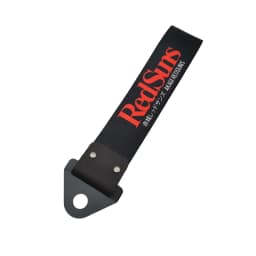 JDM Racing Culture Car Pendant Tow Strap Belt Tow Rope Ribbon Trailer Rope Bumper Towing Strap FOR Red Sun Accessories