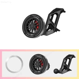 Custom Fit for Audi Q5 SQ5 2018-2023 2024 Magnetic Phone Mount Airflow Cooling Phone Holder 360° Swivel Dashboard Holder Base