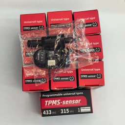 10Pcs Universal TPMS Tire Pressure Programmable Sensor For Tool TS408 TS508 ITS600 315MHZ+433Mhz 2 In 1 Sensor