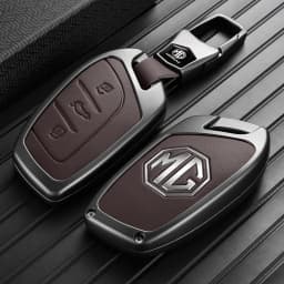 Key Fob Cover Full Protection Shockproof For MG ZS MG 4 MG HS MG 5 MG RX8 Zinc Alloy Heavy Duty Car Accessories