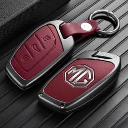 Key Fob Cover Full Protection Shockproof For MG ZS MG 4 MG HS MG 5 MG RX8 Zinc Alloy Heavy Duty Car Accessories