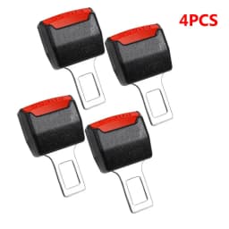 4/2/1PCS Car Seat Belt Clip Extender Safety Seatbelt Lock Buckle Plug Just plug and play Insert Socket Extender Safety Buckle