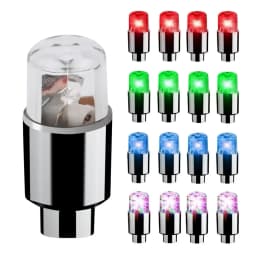 2/10Pcs Tire Valve Cap Lights Durable Tire Lights For Car Air Valve Caps With Lights For Motorcycles Bicycles Electric Vehicles