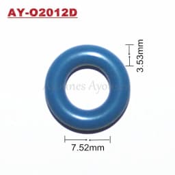 150pcs Universal Injector Rubber Oring For ASNU08C GB3-100 O-Rings For Fuel Injector Repair Kit/Service kit AY-O2012