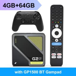 RockTek G2 NEXT S905X5M-J Google TV BOX Netflix Google Certified G2 Amlogic S905X4-K 4G 64G Support DTS Dolby Audio Dolby Vision