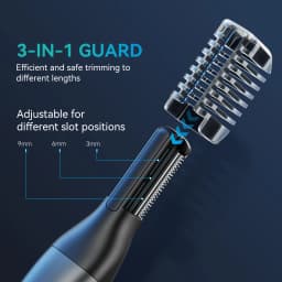 KENSEN S15 Electric Tirmmer for Men Dual-sided Blade IPX6 Waterproof Body Hair Razor Beard Trimmer 2 in 1 Trimmers for Barber