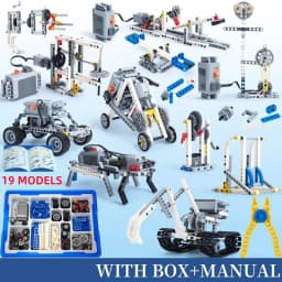 STEM MOC Building Set Technical Creative Assembly Bricks Educational DIY Model Learning Toy Holiday Gift