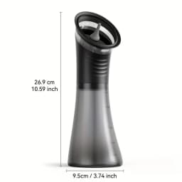 Rechargeable Ear Cleaner for Removing Earwax Integrated Dry and Dirty Storage Replaceable NozzleVisual Sewage Recovery Window
