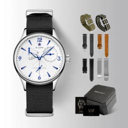Seagull Mens 1963 Pilot Watch 40mm ST1780 Automatic Mechanical Movement Sapphire Crystal Retro Style Water Resistant 50m