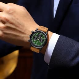 POEDAGAR Fashion Sport Wristwatch For Men Waterproof Luminous Chronograph Military Man Watch Leather Luxury Quartz Men's Watches