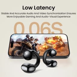 TWS Open Ear Clip Wireless Earbuds Bluetooth Sports Earphones Headphones in Mic with Earhooks & Ear Hook Headset