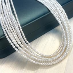 AAA 2-3mm High Quality Near-round Beads Exquisite Natural Freshwater Pearls for Jewelry Making DIY Necklace Bracelet Accessories