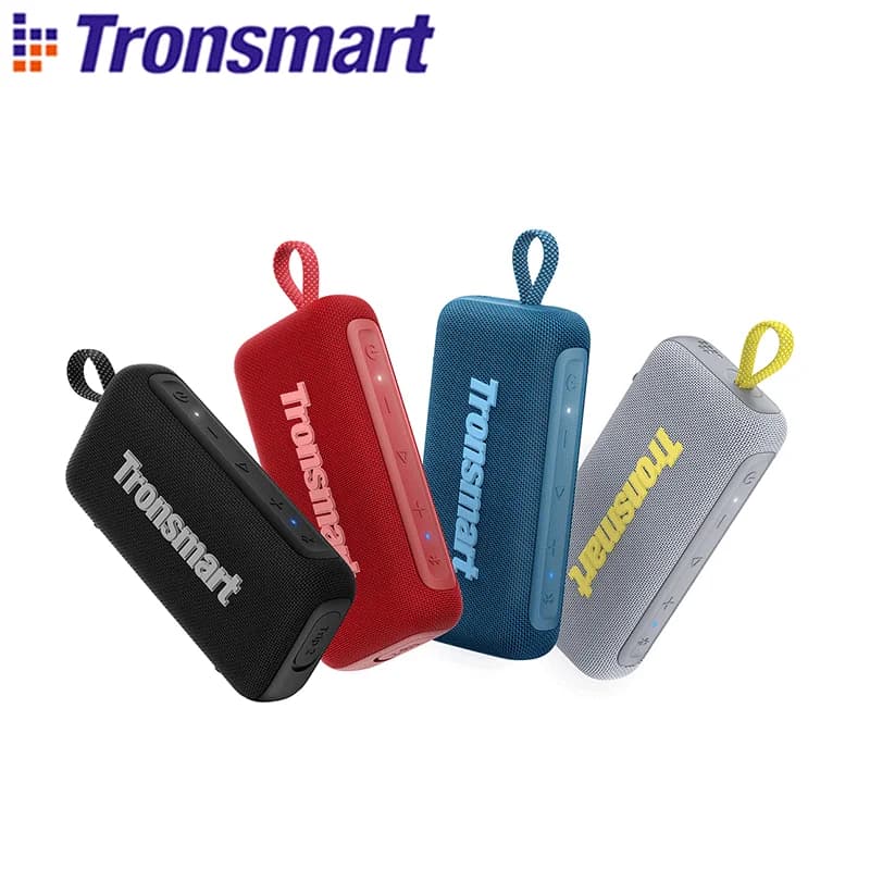 Tronsmart Trip 2 Speaker Portable Bluetooth Speaker with Enhanced Bass, IPX7 Waterproof, 20H Playtime,for Camping, Outdoor