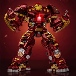 2600+pcs Super Heroes Blocks War Robot Action Figures Building Sets Iron Buster Mech DIY Bricks Toys Holiday Gift Room Ornament