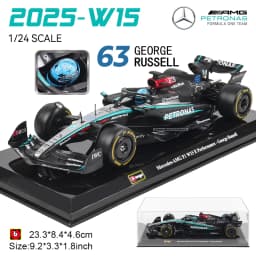 Bburago 1:24 2022~2024 F1 serie various style Red Bull RB19 Gran Premio de Austin SF23 W14 precision model car collection gift
