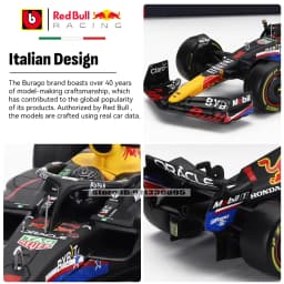 Bburago 1:24 2022~2024 F1 serie various style Red Bull RB19 Gran Premio de Austin SF23 W14 precision model car collection gift
