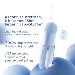 Electric Portable Toothbrush with Water Toothbrush for Cleaning Teeth, Household Water Floss Toothbrush for Cleaning Teeth
