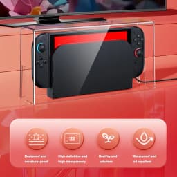 Acrylic Dust Cover For Switch2 Game Console Dustproof Waterproof Transparent Acrylic Hard Covers Game Shell Case Accessories