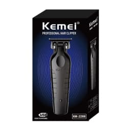 KM-2299 Hair Clipper Kemei Professional Electric USB Rechargeable Barber Trimmer Cordless Trimmer Type-c Zero Gapped Cutting