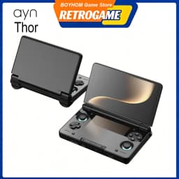 AYN THOR Clamshell Handheld Game Console 6" 120Hz AMOLED Snapdragon 8 Gen 2 4K DP Output Snapdragon 8 Gen 2 6000mAh 27W Fast Charge Retro Gaming Console