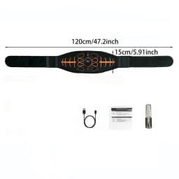 Smart Fitness Belt Abs Trainer USB Charge Body Arm Massage Workout For Men And Women