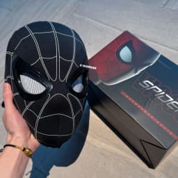 Wearable Cosplay Mask Chin control blink Headgear Decor Collectible Toy For Adult Cosplay Hobbyists Halloween Xmas Gift