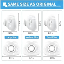 CPAP AirFit F40 Replacement Mask Set, Full Face Compatible, Suitable for Sleep Apnea, Can Effectively Alleviate Snoring Symptoms