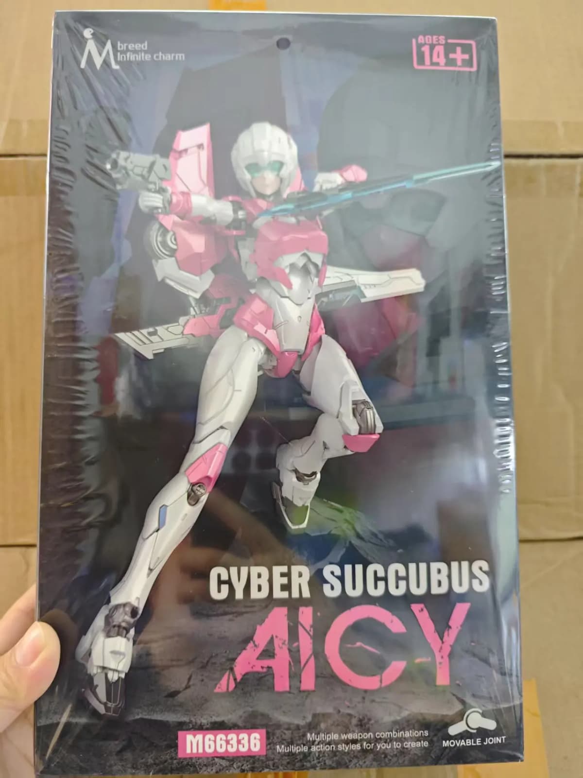 M Breed Infinite Charm M66336 AICY KO Sentinel FLAME TOYS Arcee Transformation Assembly Model Kit Action Figures Toy