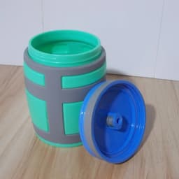 New Popular Game Fortnites Peripheral Games Bulging Pots Sports Kettles Small Capacity Cute Wine Barrels Holiday Gifts