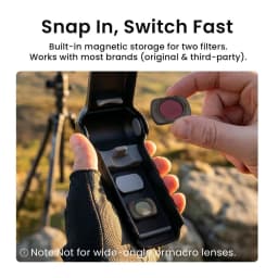 aMagisn Full-coverage Hard Case Shell for DJI Pocket 4 ,Camera Protective Cover Anti-Scratch & Drop-Proof for Pocket 4 Accessory