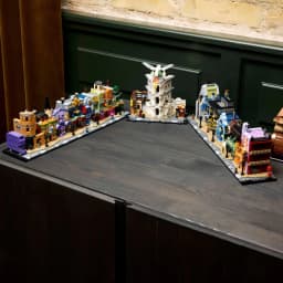 New 2750pcs Architecture Alley Shop Building Blocks Street View Bricks Toy for Christmas Birthday Gifts