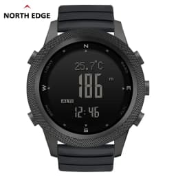 NORTH EDGE APACHE-46 Men Digital Watch Outdoor Sports Running Swimming Outdoor Sport Watches Altimeter Barometer Compass WR50M