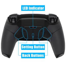 eXtremeRate Programable RISE4 V3 Remap Kit for ps5 Controller BDM-030/040/050, Upgrade Board & Redesigned Back Shell & Buttons