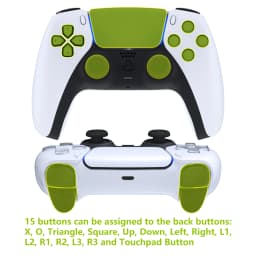 eXtremeRate Programable RISE4 V3 Remap Kit for ps5 Controller BDM-030/040/050, Upgrade Board & Redesigned Back Shell & Buttons