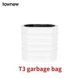New TOWNEW T1 and T3 Durable Garbage Bags | Refill Ring for Smart Kitchen Trash Cans