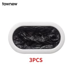 New TOWNEW T1 and T3 Durable Garbage Bags | Refill Ring for Smart Kitchen Trash Cans