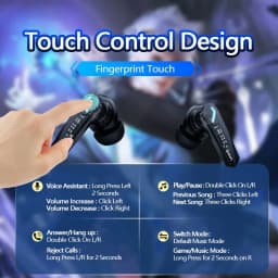 Choice Lenovo GM2 Pro TWS Wireless Bluetooth Headset Touch Control Mic Earbuds Headphones Noise Cancelling Air Pro Earphones