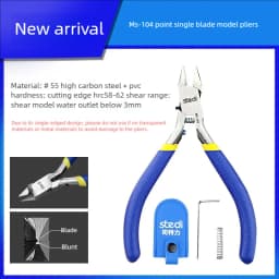 Stedi Single Edge Pliers for Gundam Model MS-104 Cutting Tool Military Assembly Tool Plastic Model Making Tool Hobby DIY Craft