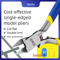Stedi Single Edge Pliers for Gundam Model MS-104 Cutting Tool Military Assembly Tool Plastic Model Making Tool Hobby DIY Craft