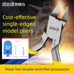 Stedi Single Edge Pliers for Gundam Model MS-104 Cutting Tool Military Assembly Tool Plastic Model Making Tool Hobby DIY Craft