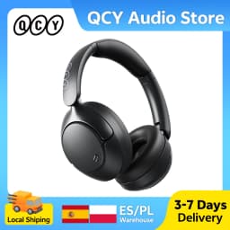 QCY H3 Pro ANC Wireless Bluetooth Headphone Hi-Res Spatial Audio Earphone with LDAC 50dB Active Noise Canceling Over Ear Headset