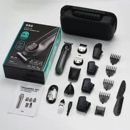 Mijia 986 Waterproof IPX7 Level 14 IN 1 Beard Trimmer Set Rechargeable Cordless Body Hair Trimmer for Men