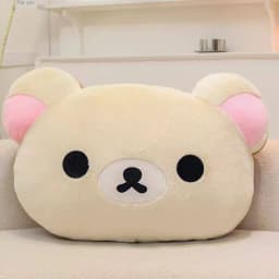 Rilakkuma Plush Pillow Soft Stuffed Animal Comfortable Sleeping Cushion For Bedroom Sofa Dormitory Kids Adults