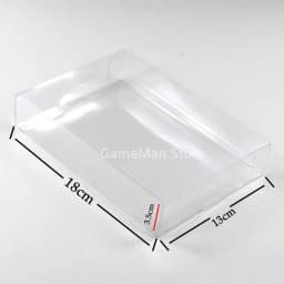 10pcs/lot For Nintendo Clear Transparent Game Boxes for SNES N64 Game Box Protector Case CIB Games Plastic PET Protector
