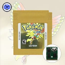 GB/GBC RTC Pokémon Blue/Crystal/Green/Gold/Red/Silver/Yellow Video Game Cartridge with Battery USA Version