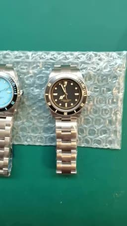 Stainless Steel Watch Men's European and American Business Leisure Quartz Sapphire Watch Swimming Waterproof Outdoor Sport Watch